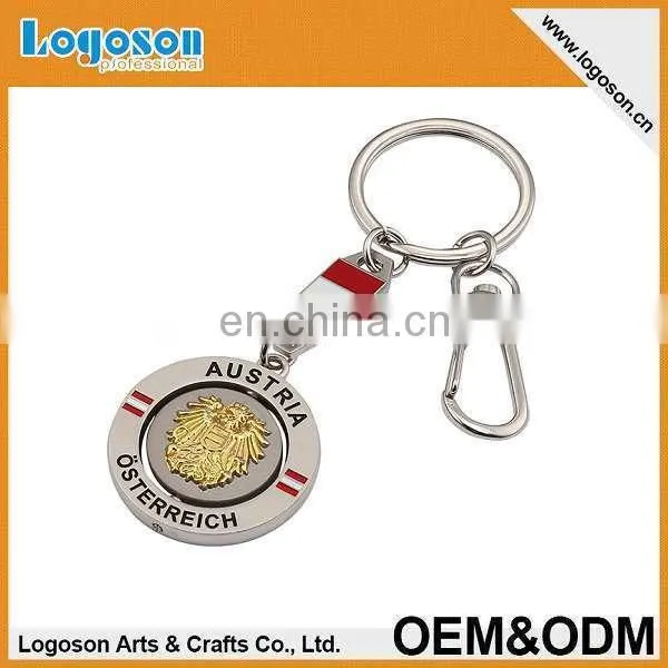 2015 novelty gift souvenir items custom design keychain compass souvenir