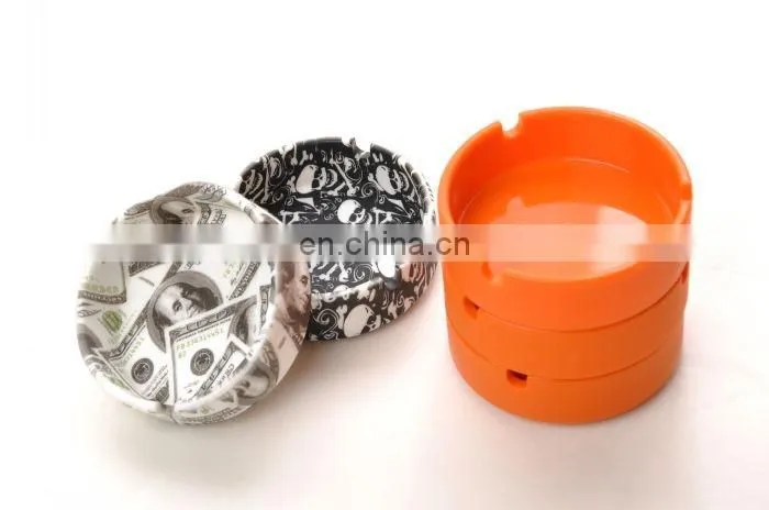 Factory Manufacturer Portable Pocket Smokeless Soft Silicone Cigarette Ashtray Ash Tray
