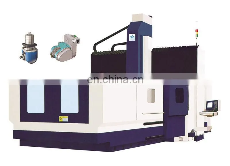 H100-1 Linear Guideways Machine Rotary Table 4 Aixs CNC Milling Machine
