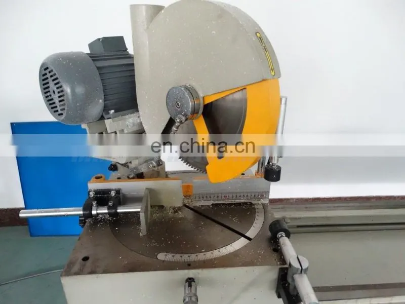 SJZ2 Double Head PVC Window Making Machine/upvc window portable cutting saw machine
