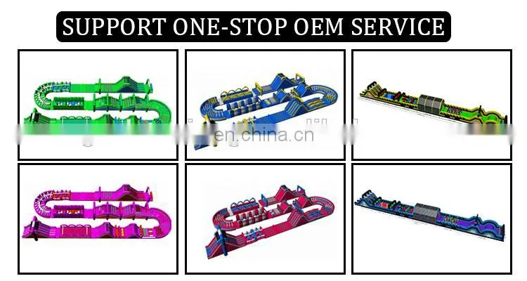 Outdoor Indoor Kids Inflatable Obstacle Course Equipment for Kids Adults