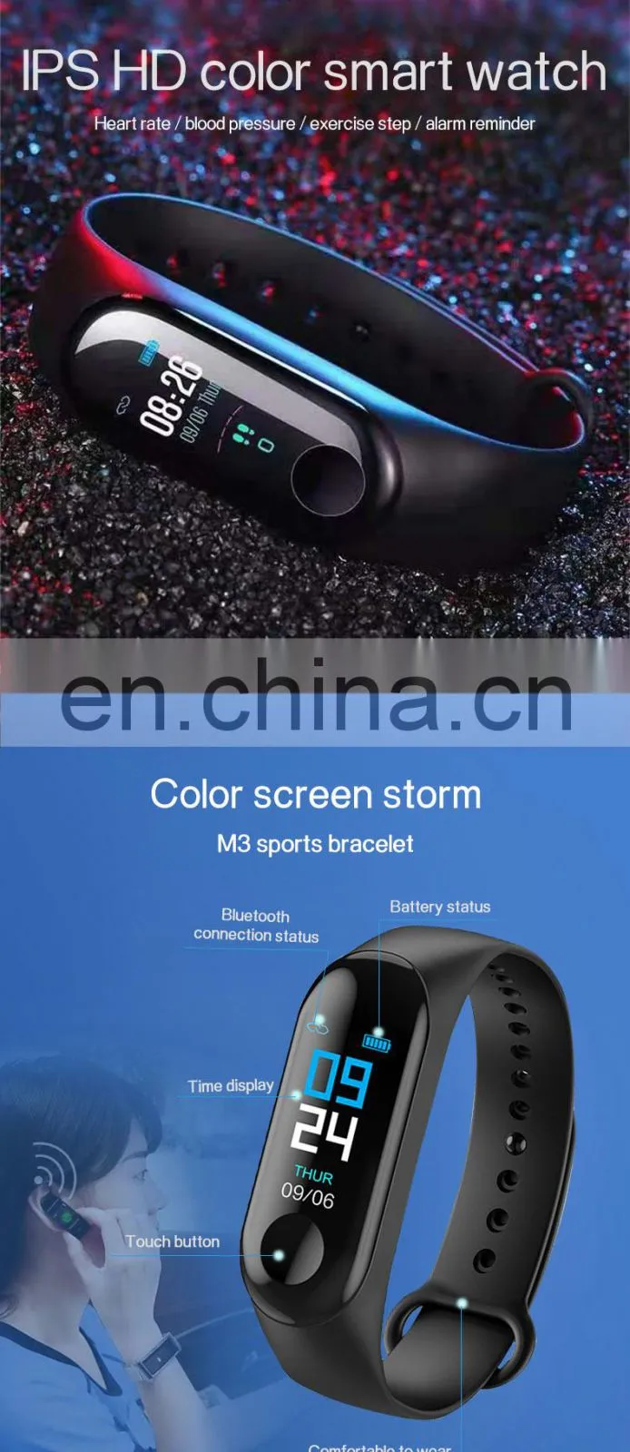 Smart Watch Android New 2020 Shenzhen Sport Bracelet Wrist Band Water Proof Diving Swimming Running Wear Os Smart Phone Watch