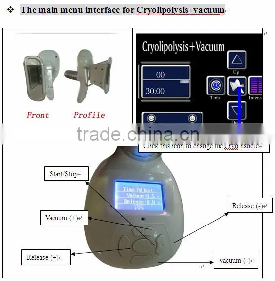 Hottest RF+vacuum+cavitation vacuum rf slimming machine