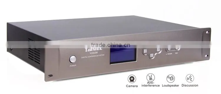 Wired av recording system for conference /video conference room microphone system YC833