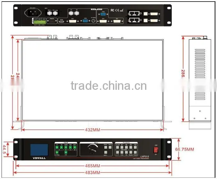 VDWALL LVP515 HDMI led display video processor