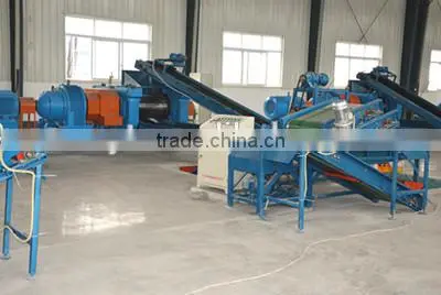 30% save energy waste tyre processing line for rubber powder
