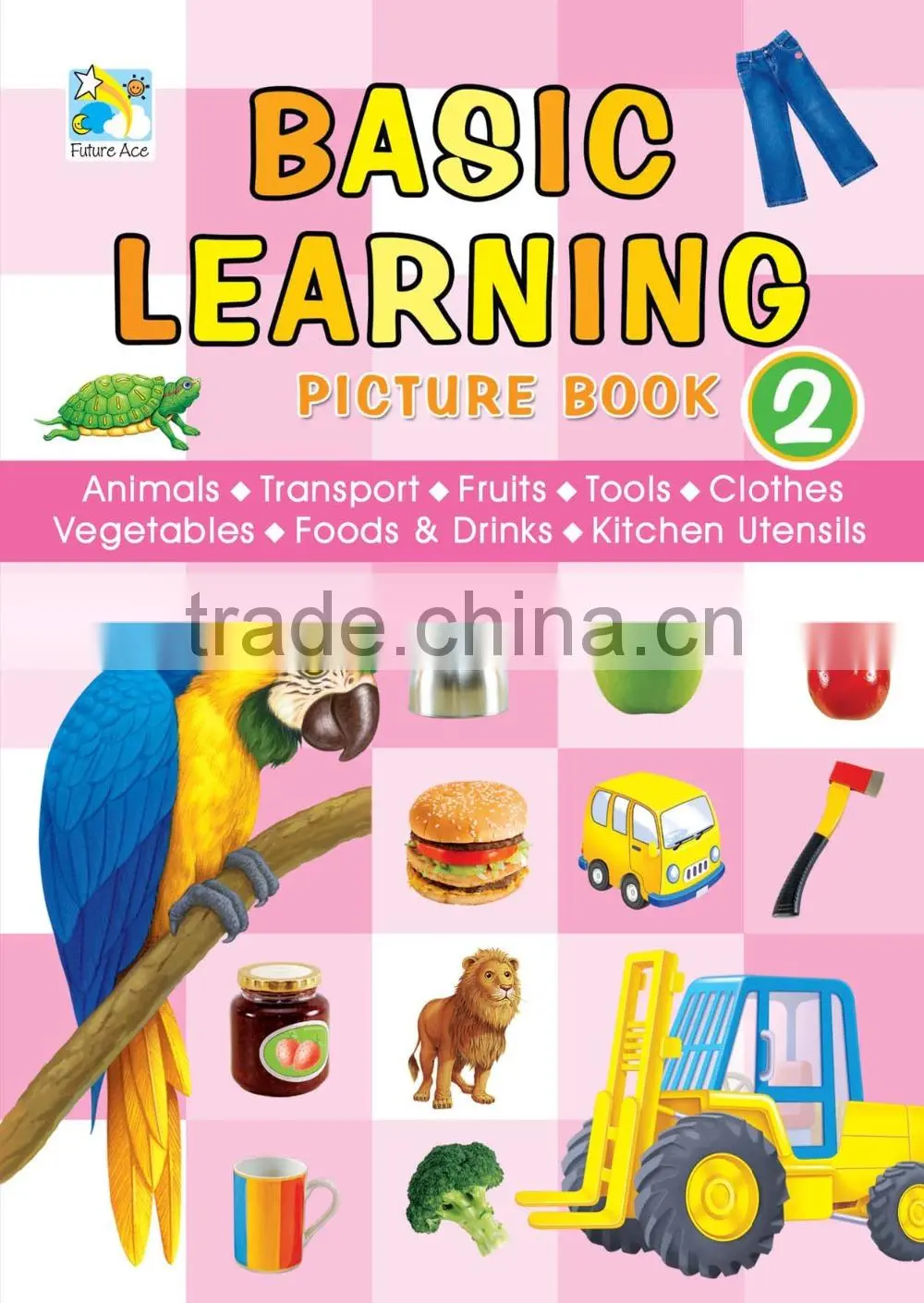 Child Book - Picture Dictionary (FA 9304E Basic Learning Picture Book 2)