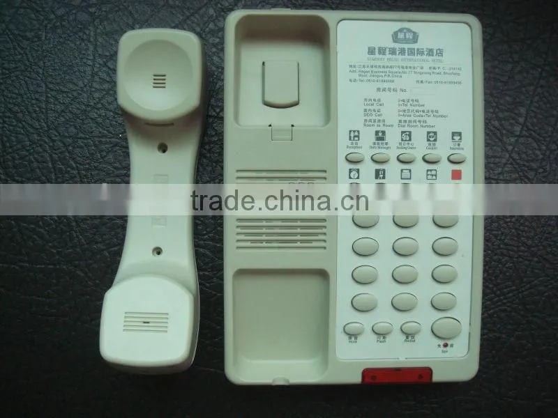 Hotel phone , basic corded telephone