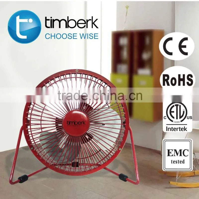 High powered mini usb metal fan