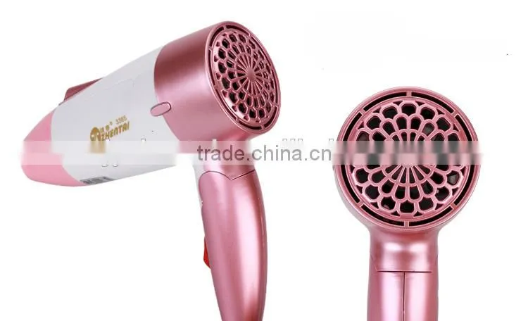 Wholesale Customized Pink Hair Dryer with Patterns