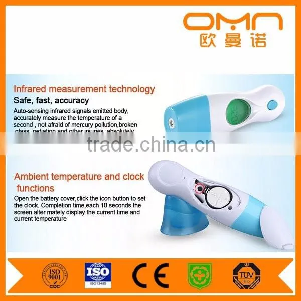 Multi Function Non-contact Infrared Digital Thermometer Body Temperature Meter Medical Care Ear &Forehead Termometro Testa Meter