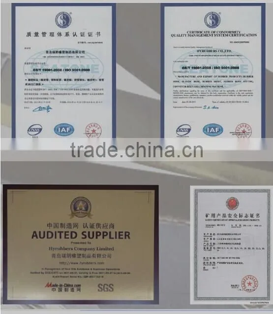 Chemical resistant conveyor belt china supplier