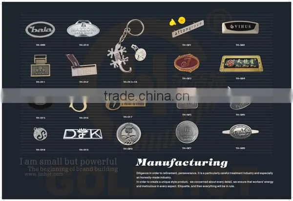 2015 newest metal nameplates,metal labels, Souvenir tagsfor furniture,hangbag