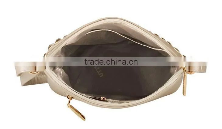 Best Selling Western Style Ladies Genuine Leather Shoulder Lady Handbag 2015