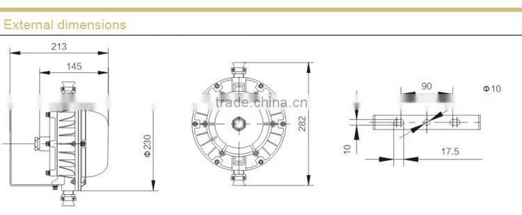 DGS48/127L(A) flameproof LED roadway lights for Mining