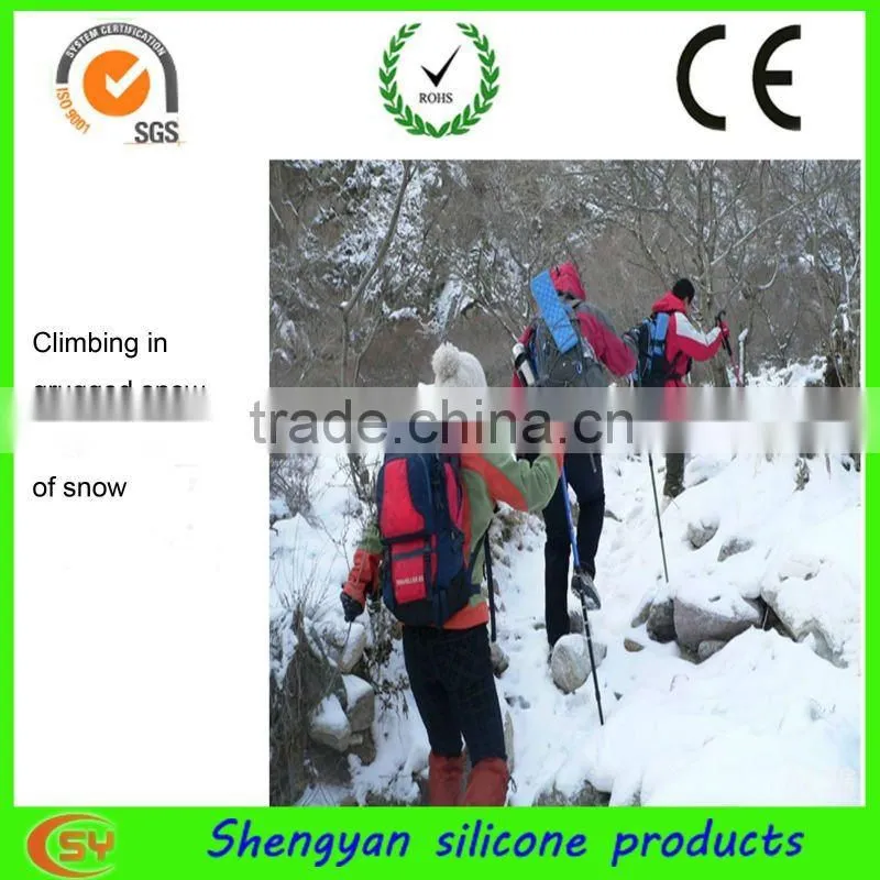 ice and snow silicone rubber anti slip shoes covers