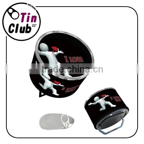 Round Fridge magnet photo frame, picture frame