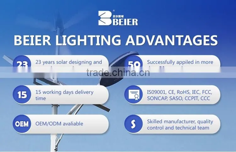 Good Design Reasonable Price 100w solar street light Outdoor led lighting system