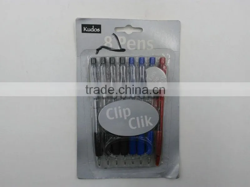 promotional ball pen plastic office school telescopic pen