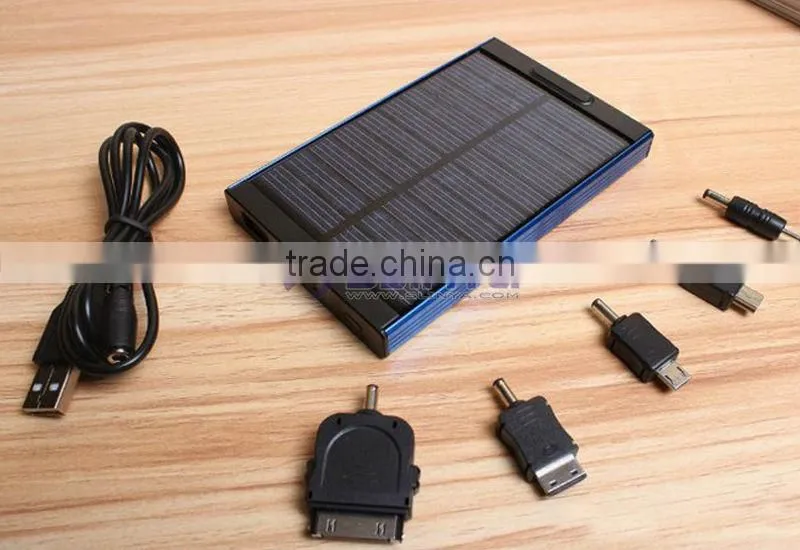 Mobile 4000mAh Portable Solar Charger Power Bank