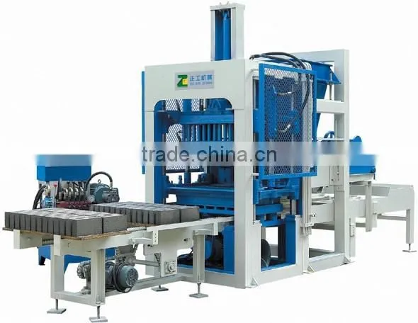 QT4-20 Semi-automatic Brick Block Machine Manufacture