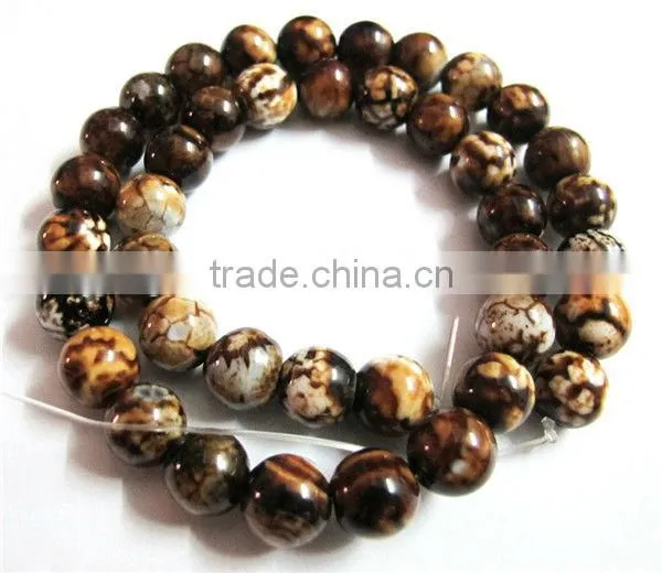 AB0347 Multicolor striped agate beads,semi precious beads