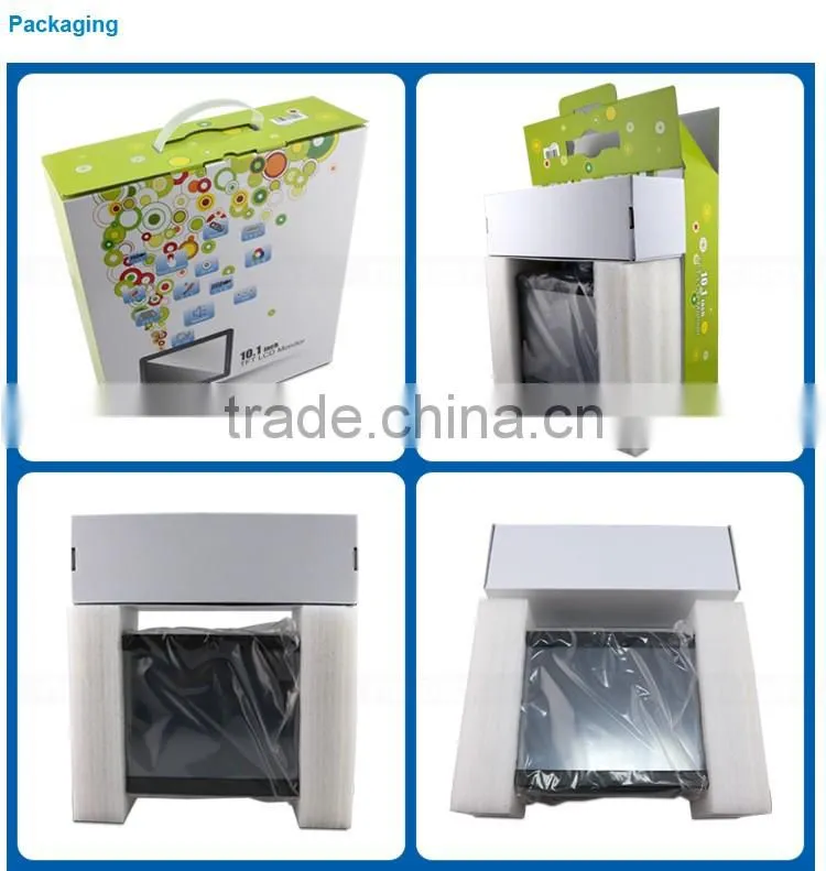 10.1" Contrast 500:1 DVI input Low power consumption TFT LCD Monitor with VGA input