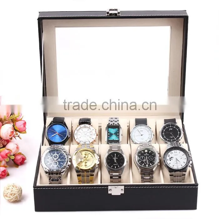 C35-1 ANPHY 10 pcs Square Watch Box High Grade Display Watches