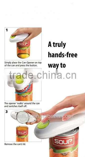 Electric Battery Magic Can Opener With "8" Jar Opener JO-202