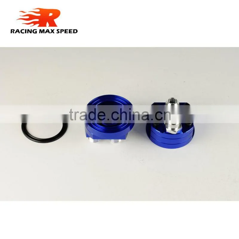 OIL FILTER SANDWICH ADAPTER UNIVERSAL OIL COOLER SANDWICH ADAPTER FIT FOR RSX CIVIC STI EVO DSM RX7 RX8 240SX GTR GTS SI(SW3)