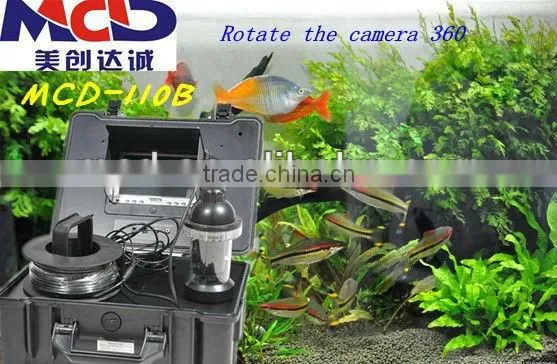 MCD-110B /360 degree rotation Lens Under water pipe inspection camera