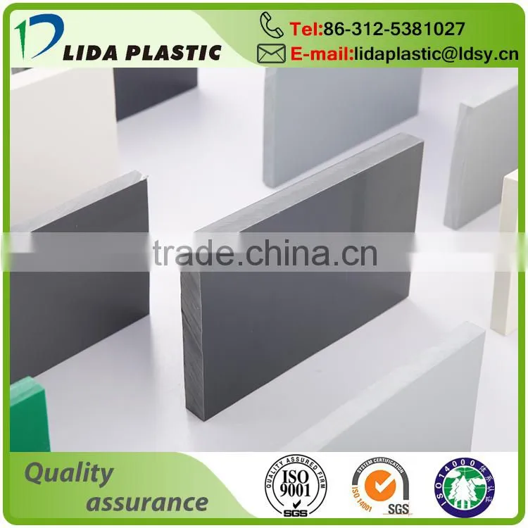 Good Electrical Insulation Surface Smooth Black Plastic Rod PVC