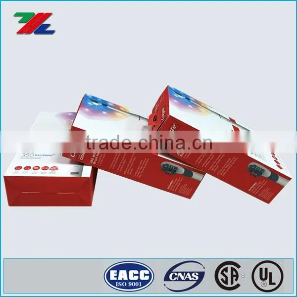 Electric Toothbrush High Quailty Customized Paper Gift Box UV printed ;Custom Luxury Bow Packaging Paper Box
