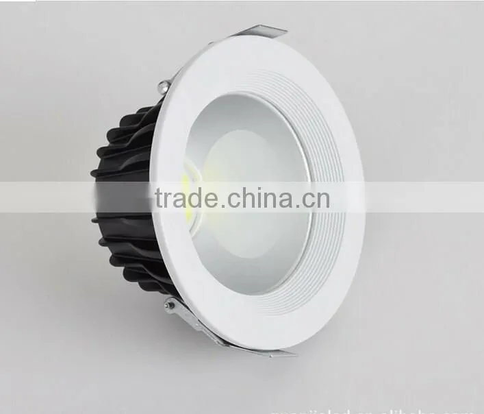 Square Die Sasting LED Downlight COB 10w 20w 30w Round LED Ceiling Lamp LED Spotlights