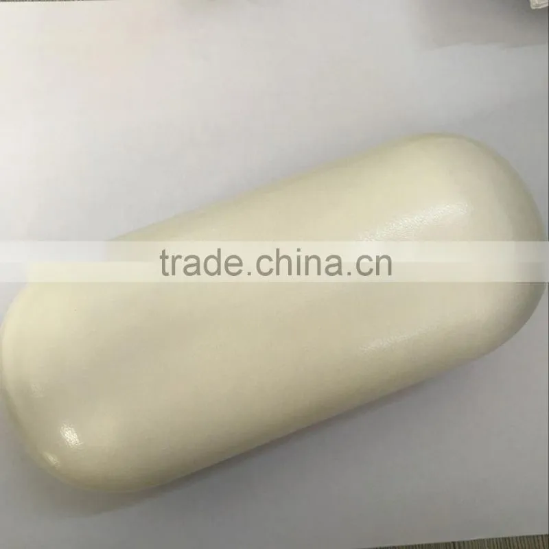 white leather sunglasses case