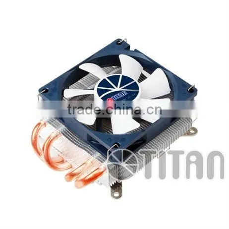 Low profile intel LGA 2011 PWM heat pipe 1U 2U 130W cpu cooler