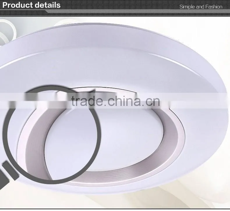 2016 hot sales led flush mount ceiling light small round 5 years gurantee 24 to 48W