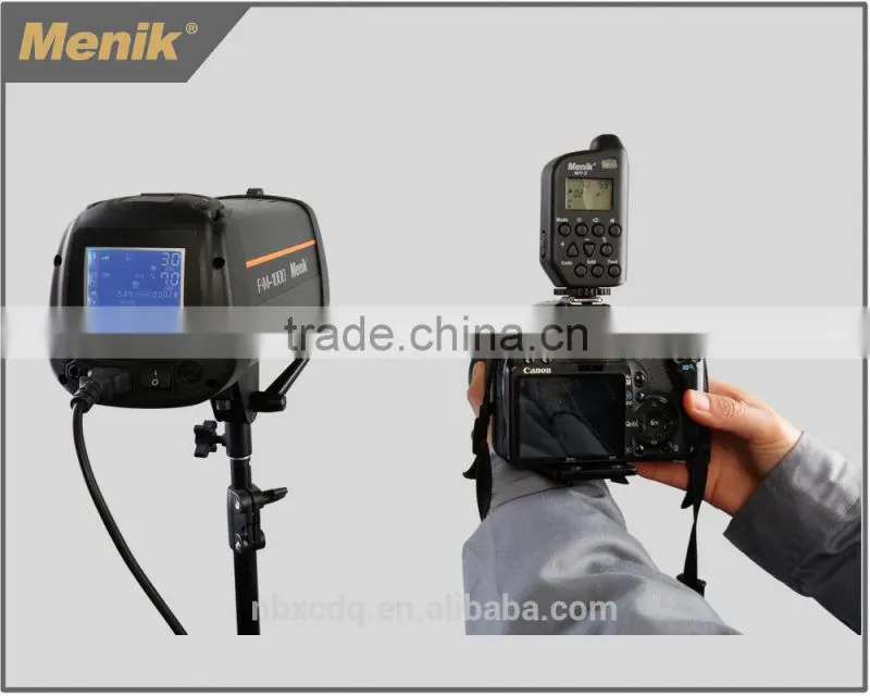 FM high speed studio flash with LCD display, studio lighting,studio equipment