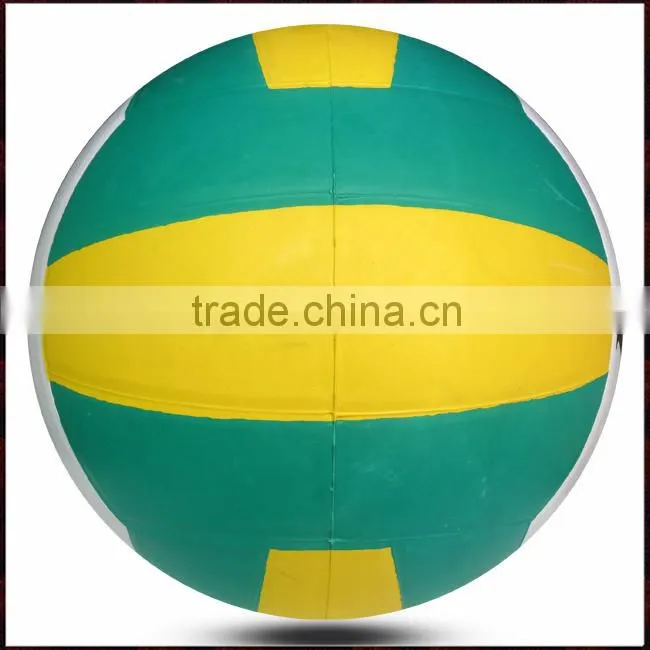 cheap colorful indoor soft size 5 rubber volleyball