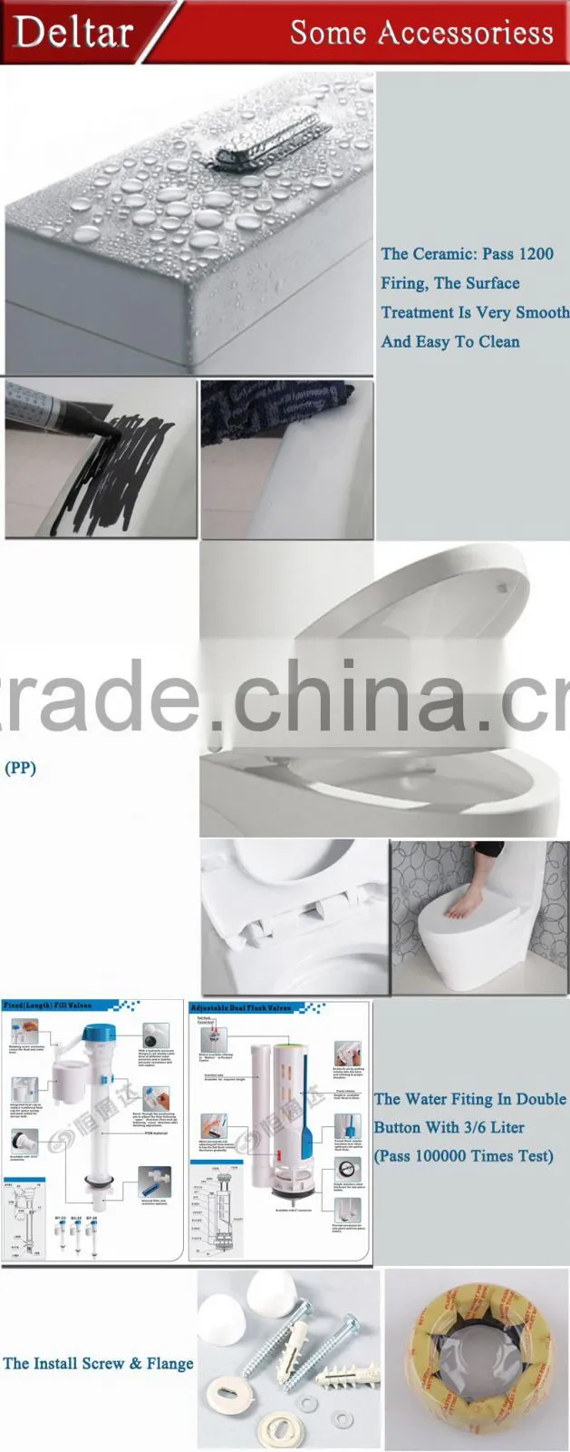 luxury bathroom design sanitary ware wc, green color toilet, washdown color toilet