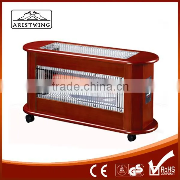 1000W/2000W Ceramic Heater With Button On Bottom