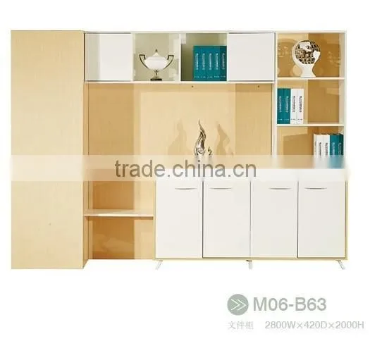 Cheap customized office display cabinet for sales