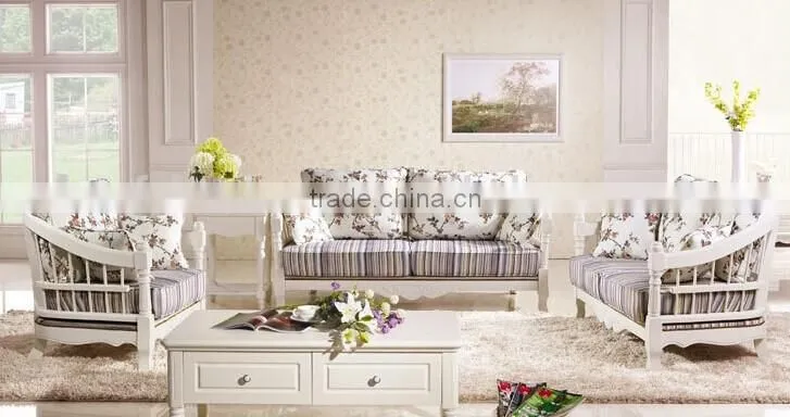 Premium Quality Brown Traditional European Wooden Sofa Set Designs