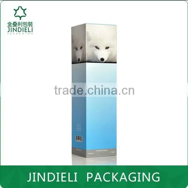 LED customized beauty paper wine glass boxes packaging