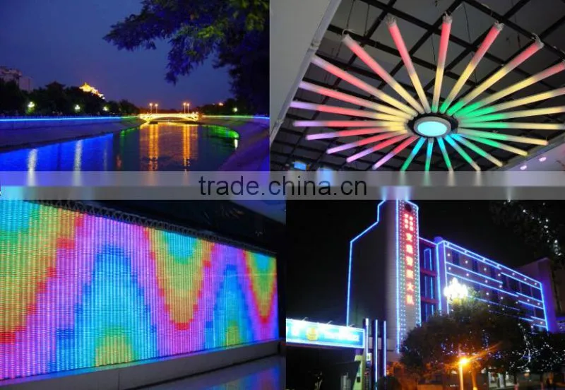 Full color 8segments LED Series led hurdle lamp 5050RGB