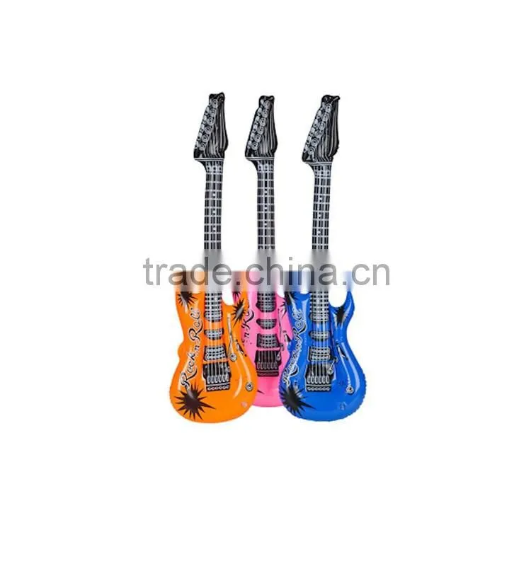 Customized Available Eco-friendly PVC Inflatable guitar,Inflatable
