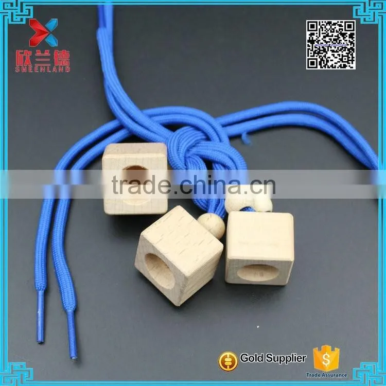 wholesale exquisite wooden cap for hanging car perfume bottle