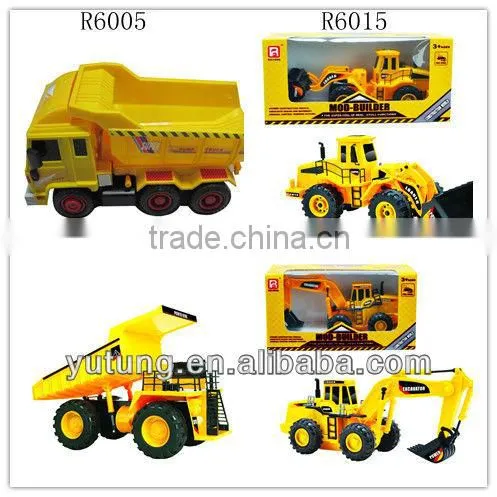 four wheels dredger toy