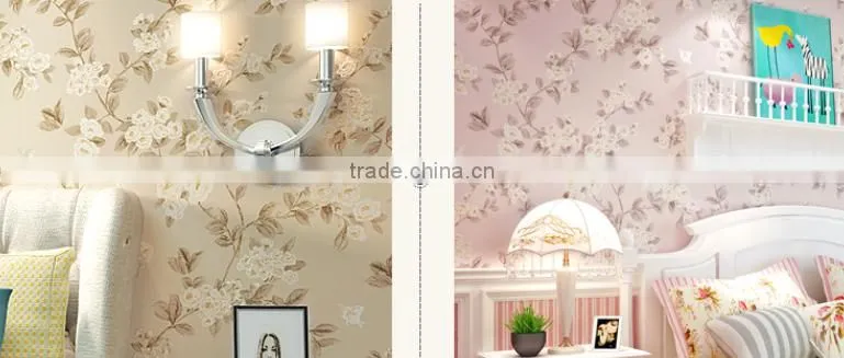 cheap price beautiful country wallpaper for house decoration