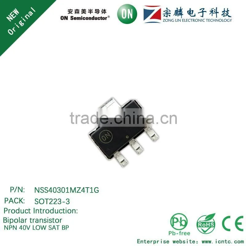 Genuine original NSS40301MZ4T1G SOT223-3 Bipolar transistor 40V NPN
